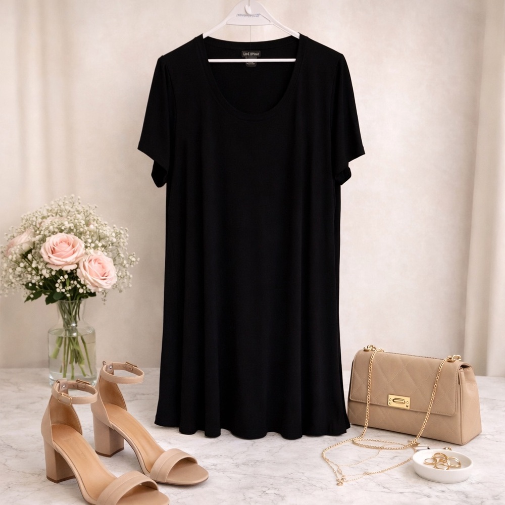 ❤️Lane Bryant Black Maxi Dress